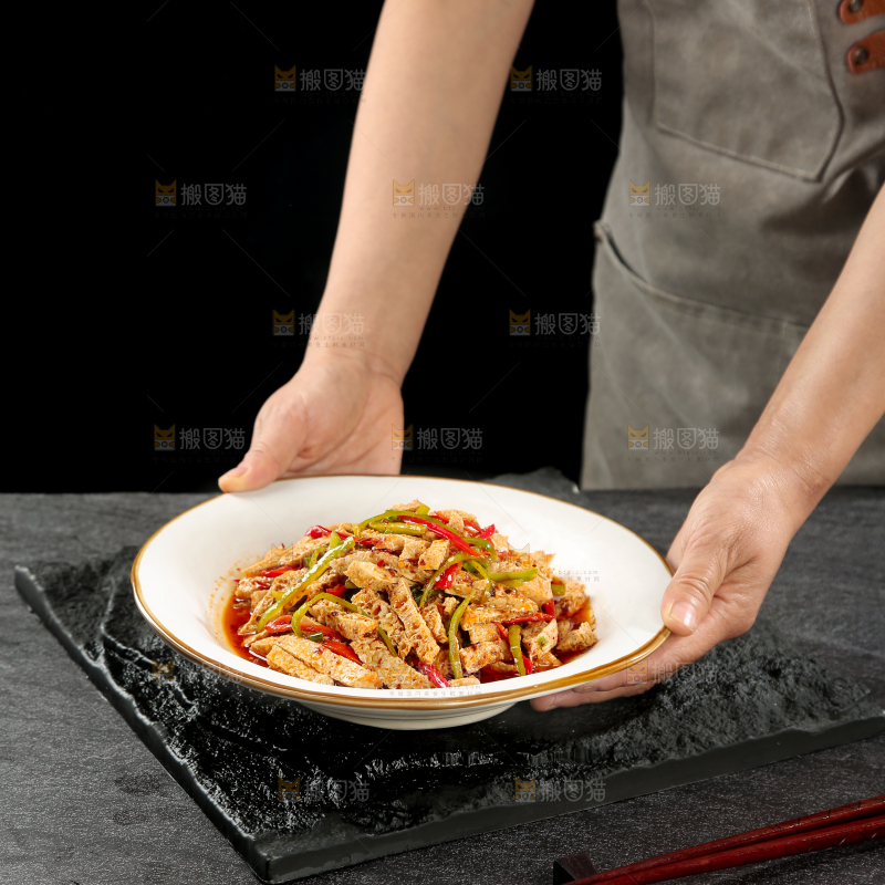 辣炒脆豆腐