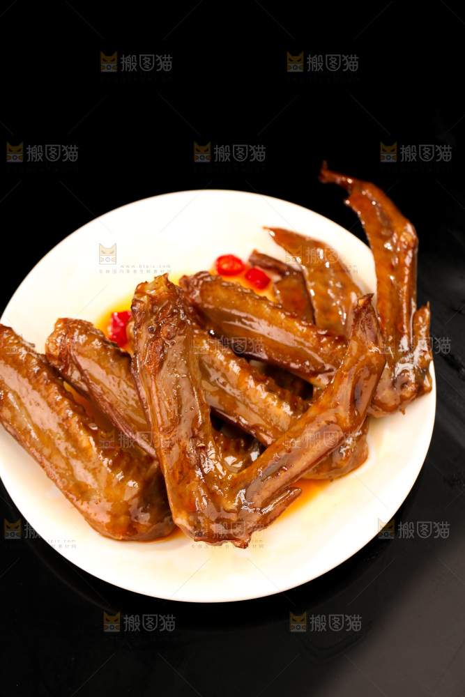 卤鸭翅