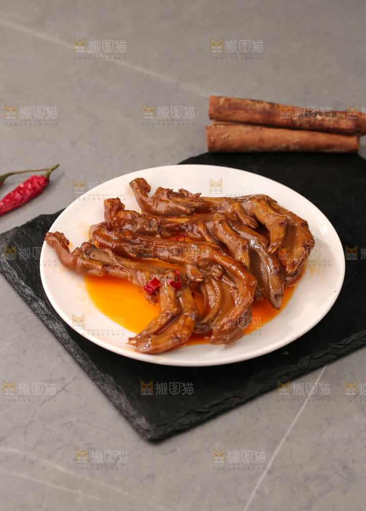 卤鸭掌