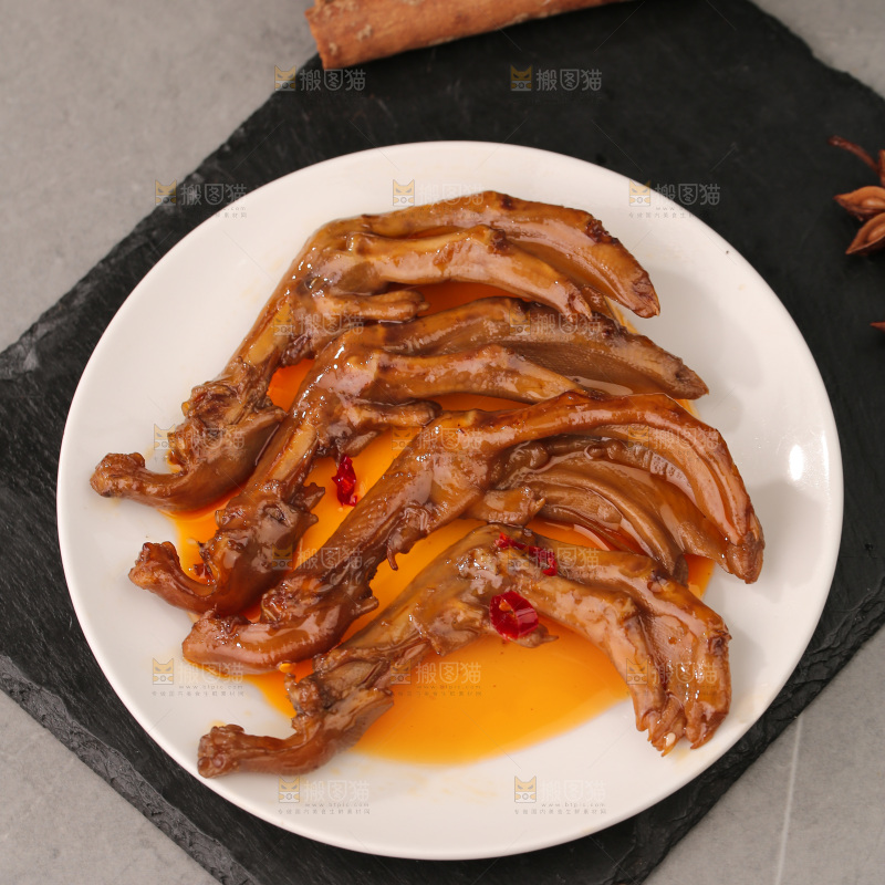 卤鸭掌