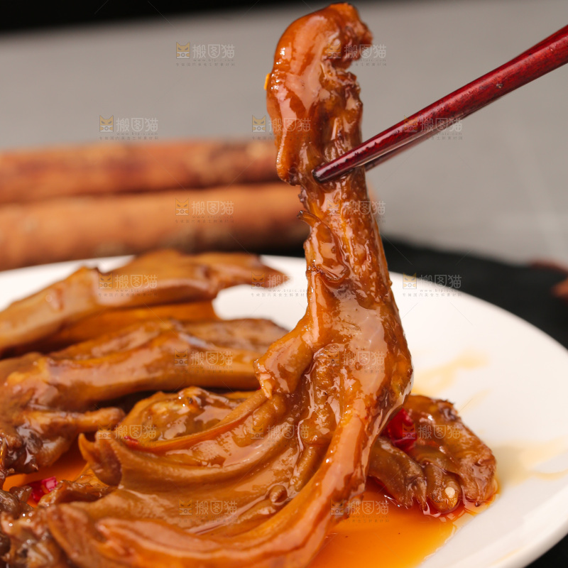 卤鸭掌