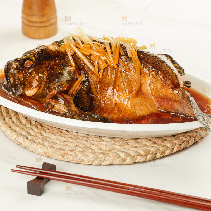 红烧石斑鱼