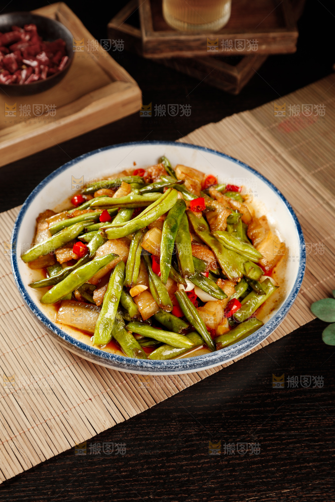 炒四季豆