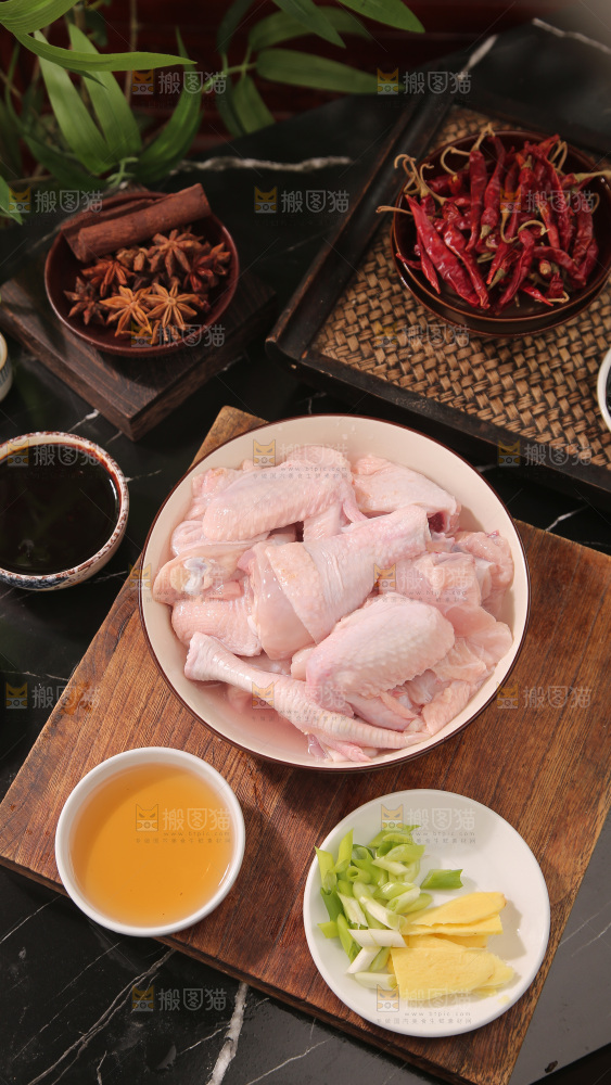 红烧鸡块