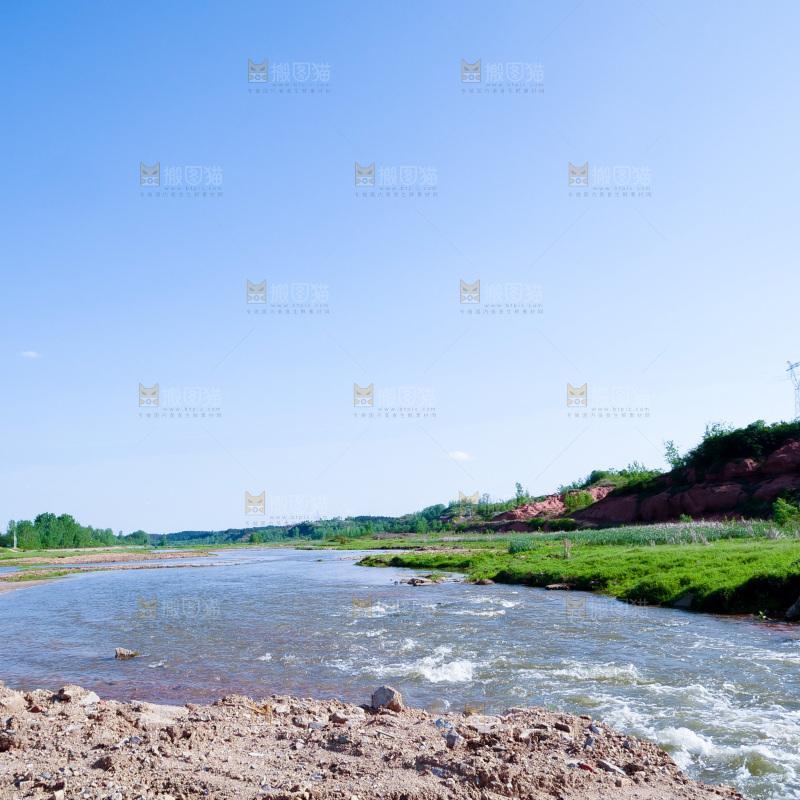 河流自然风景
