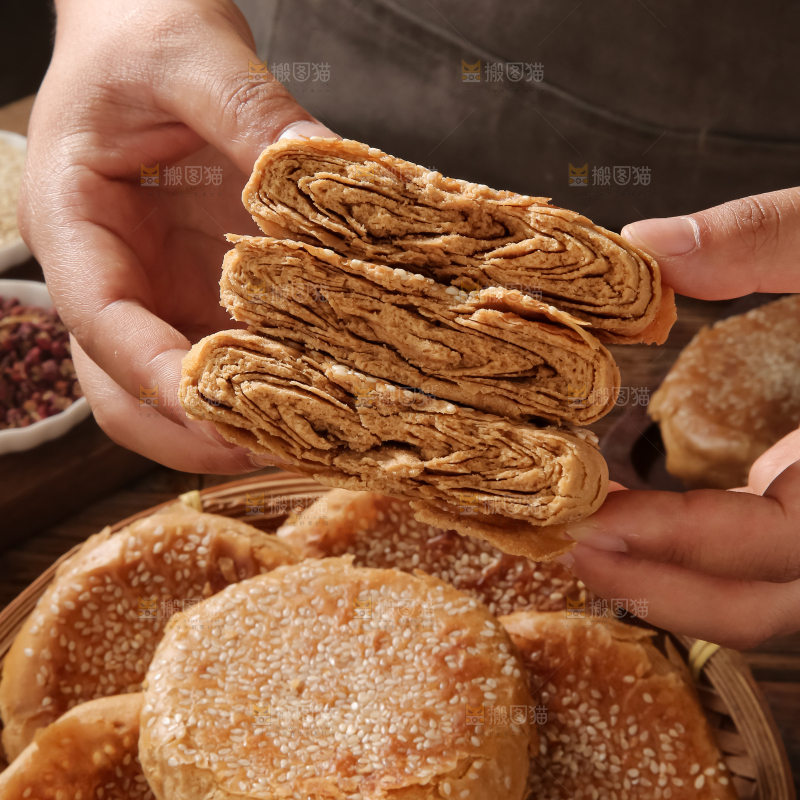 麻酱烧饼