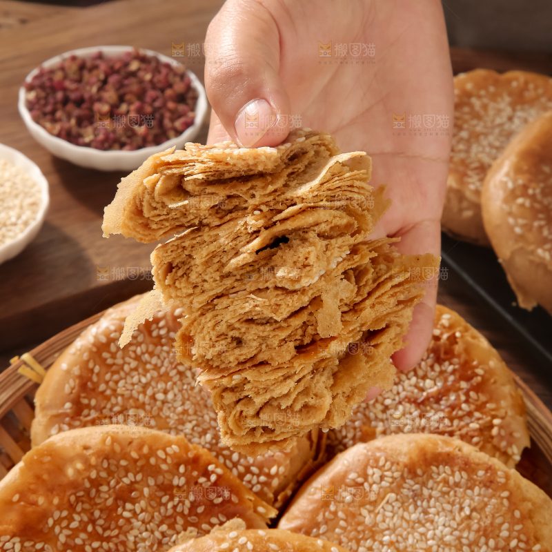 麻酱烧饼