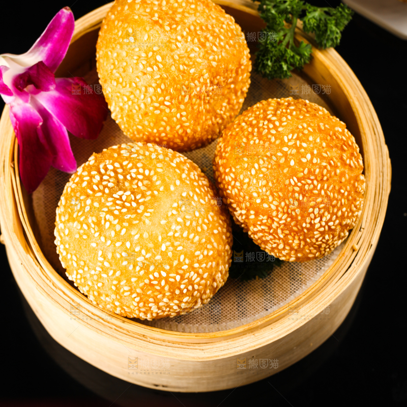 麻圆