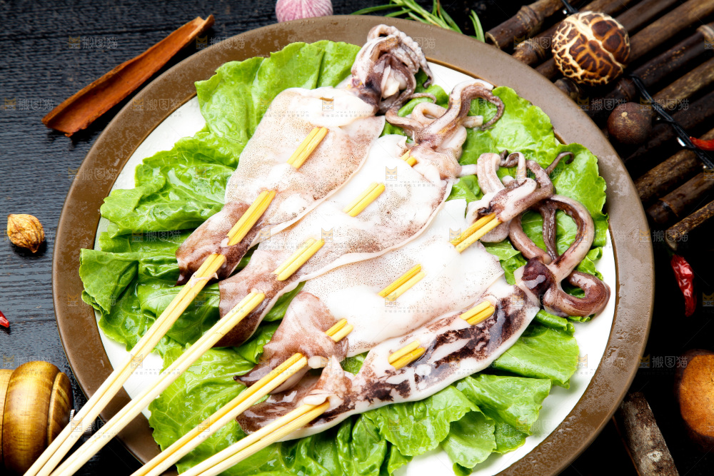 鱿鱼串