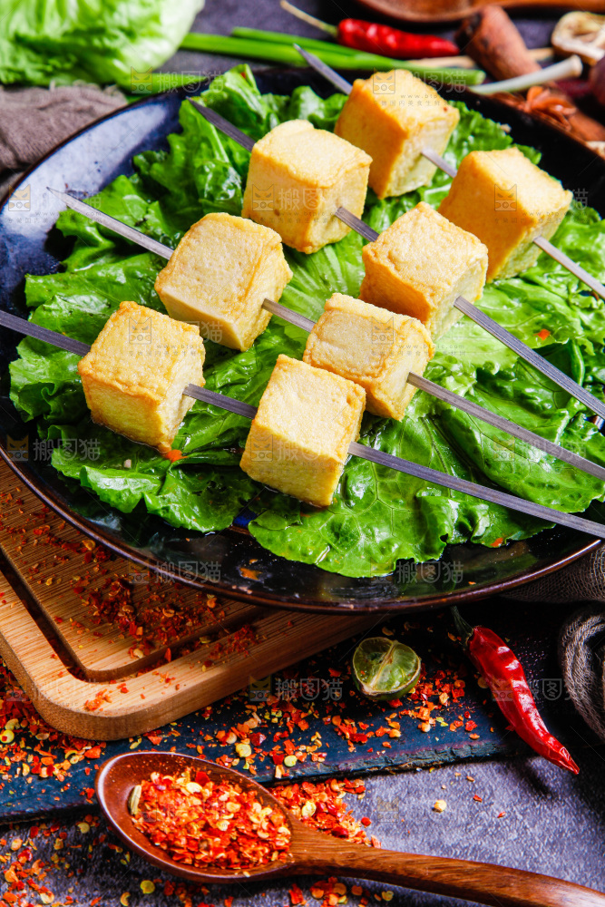 烤鱼豆腐