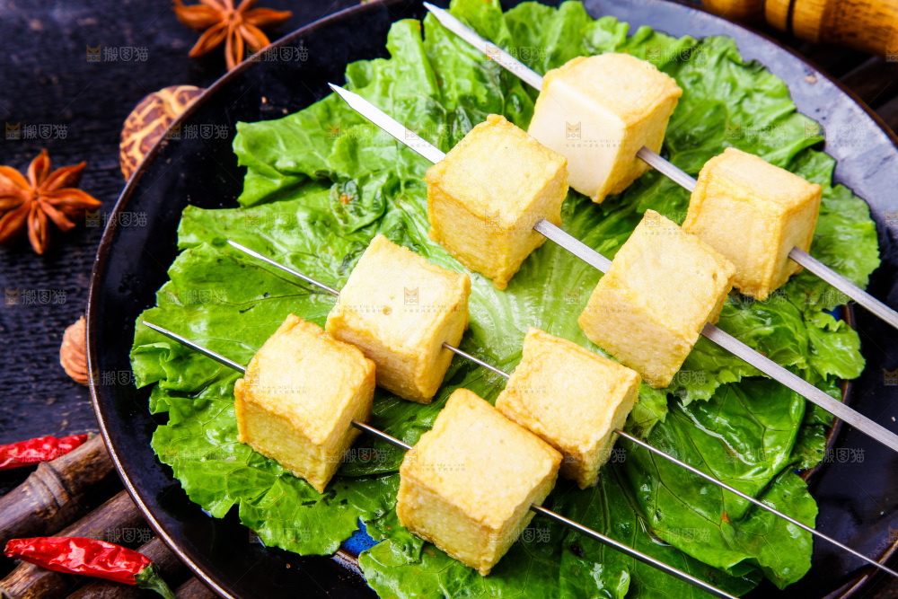 烤鱼豆腐