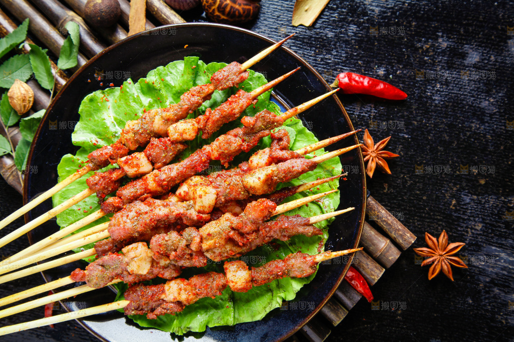 烤羊肉串