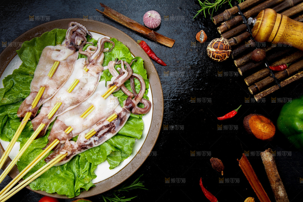 鱿鱼串