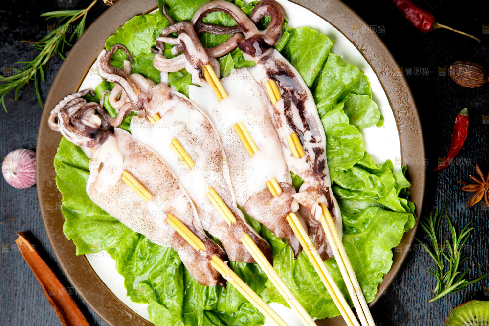鱿鱼串