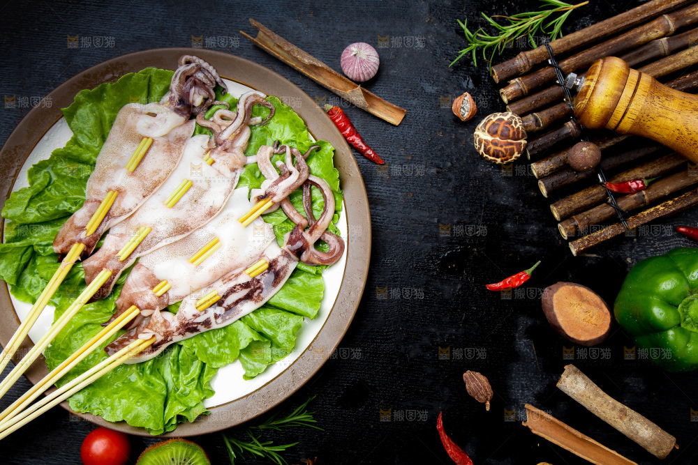 鱿鱼串