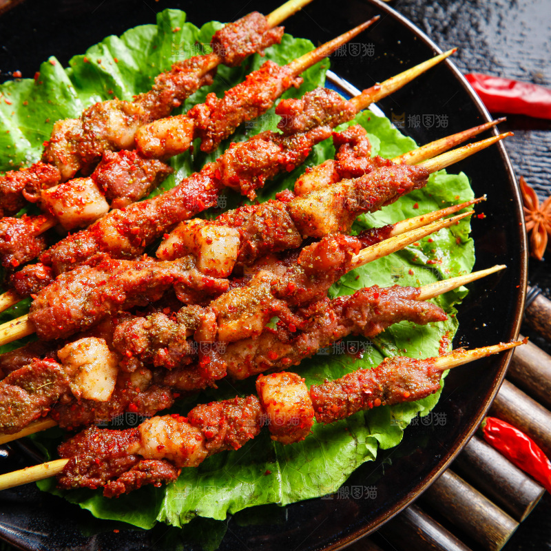 烤羊肉串