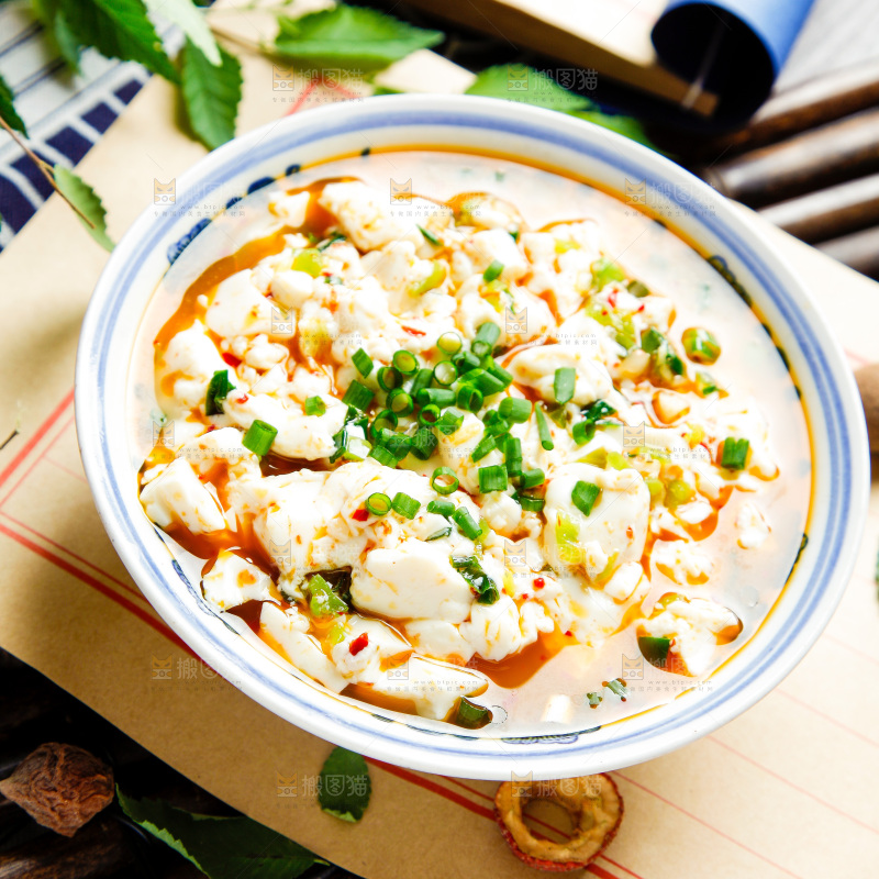 小葱拌豆腐