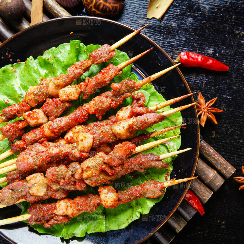 烤羊肉串