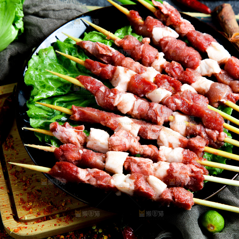 烤羊肉串