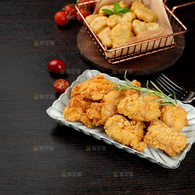 油炸食品快餐