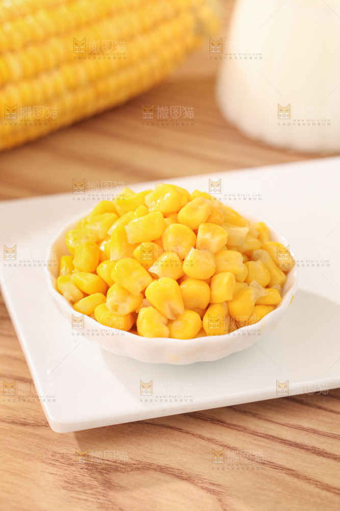 脱皮玉米粒