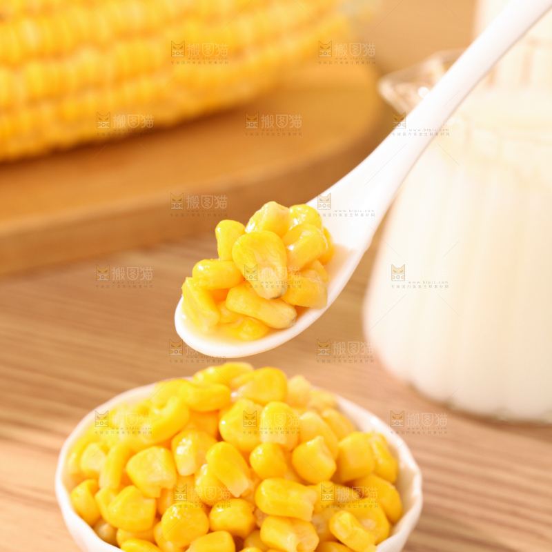 脱皮玉米粒