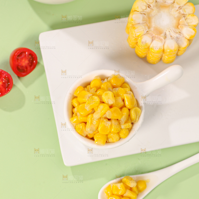 脱皮玉米粒