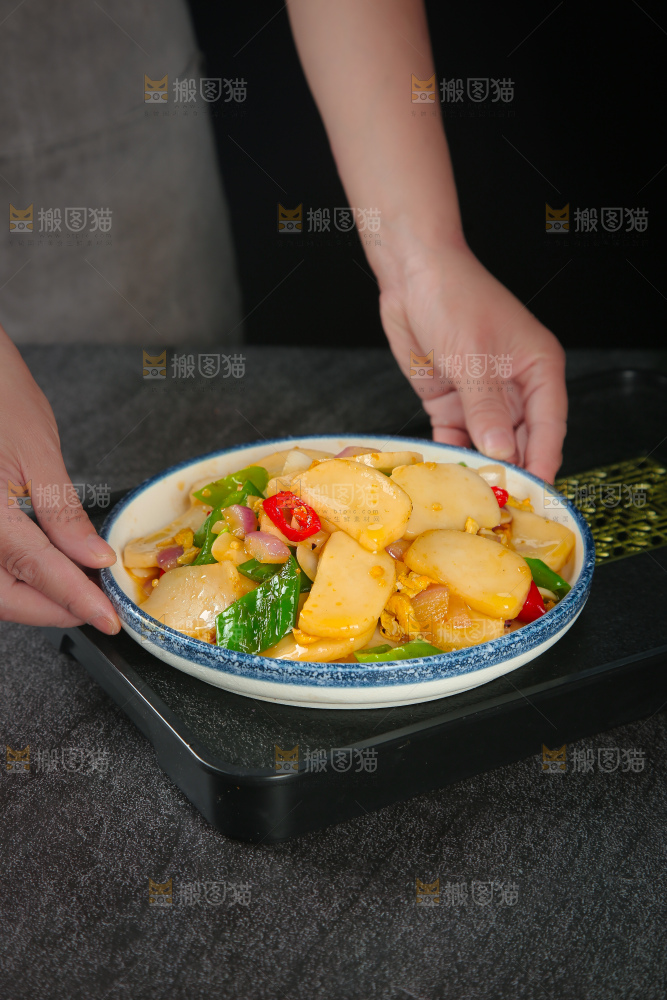 炒年糕片