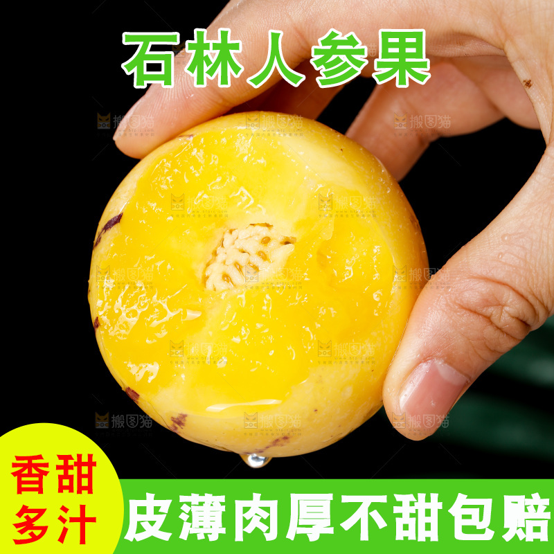 手里拿着石林人参果