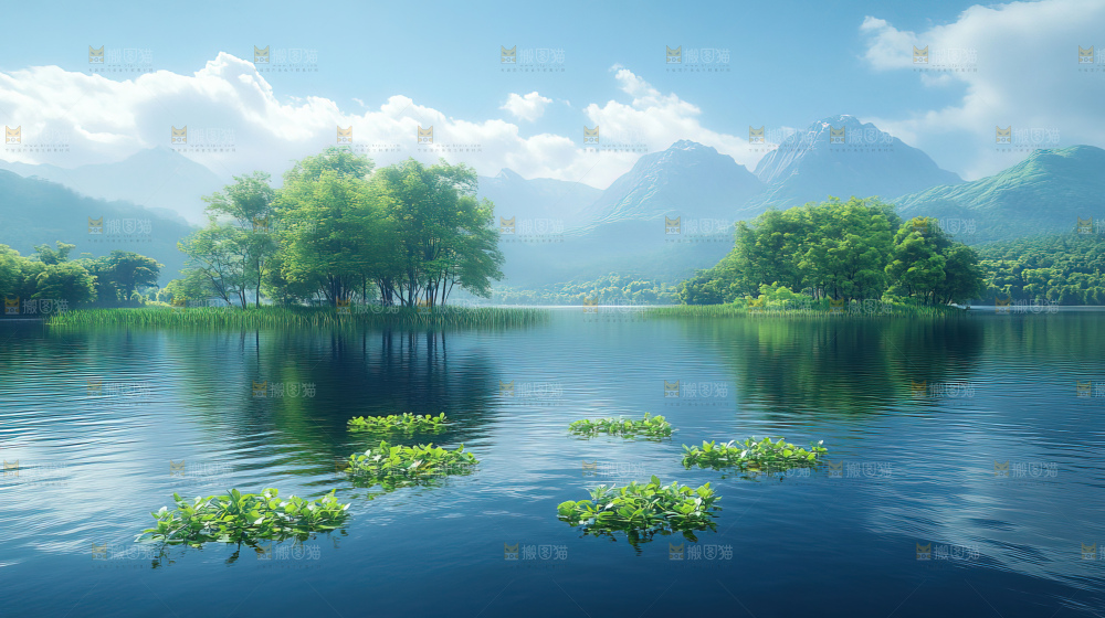 湿地栖息地沼泽自然环境保护区森林绿色