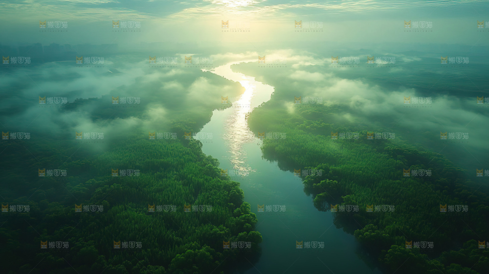 湿地栖息地沼泽自然环境保护区森林绿色
