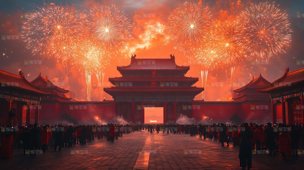 建筑城市中国元素文化遗产景点古典宫殿