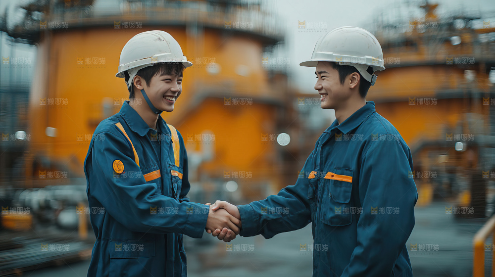 城市建设发展工地工人向上国富民强