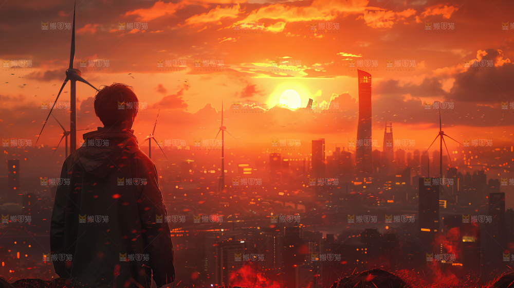 城市夜景 户外 万家灯火 繁华 都市风景