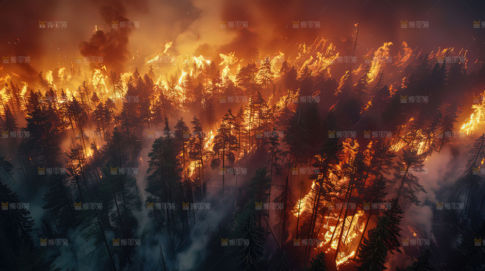火灾 灾害 自然灾害 熔岩岩浆