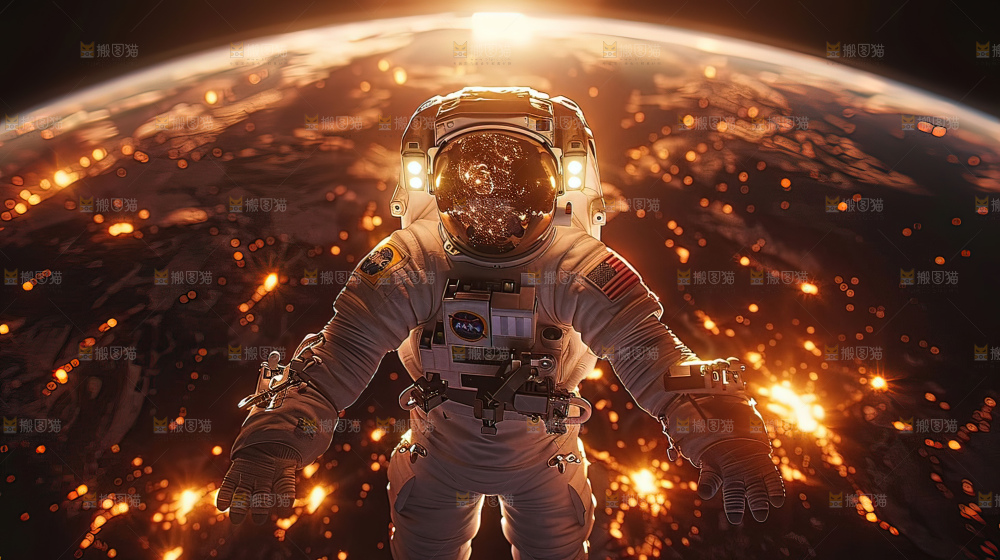 太空宇航员航天工程机械工程宇宙探索