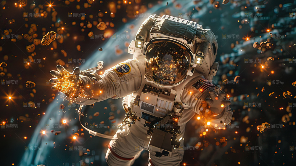 太空宇航员航天工程机械工程宇宙探索