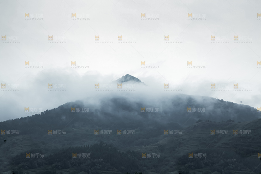 深山风景 云海