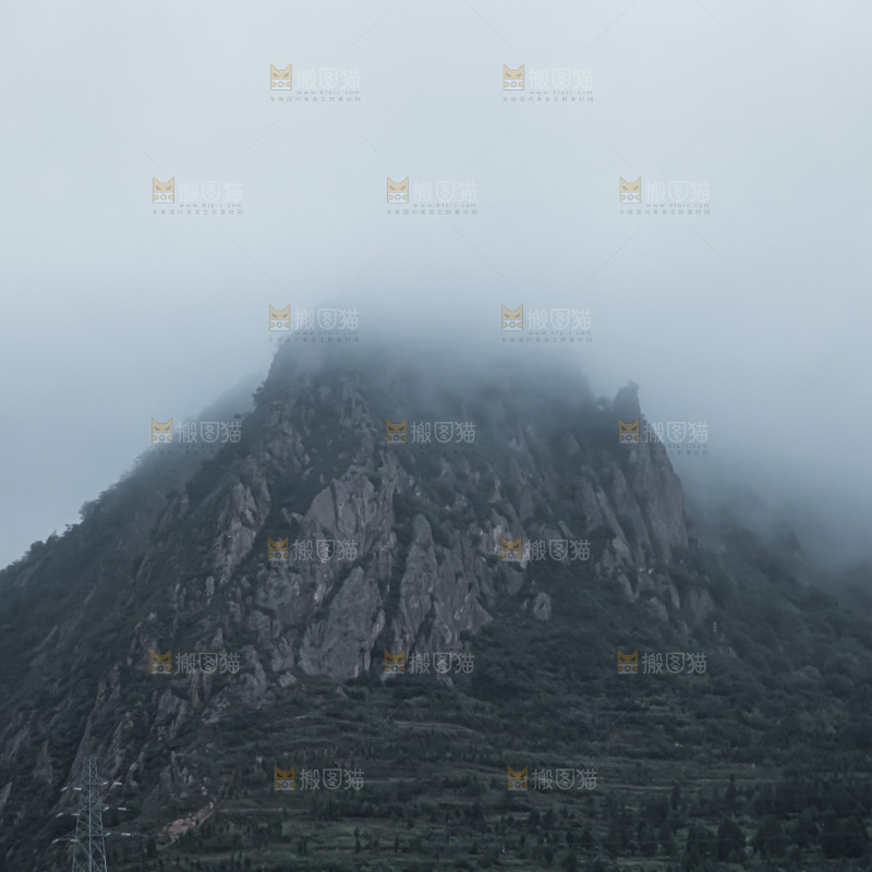 深山风景 云海