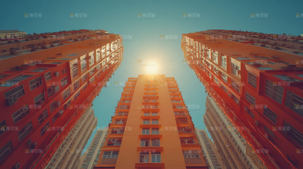 建筑都市风景房地产现代发展