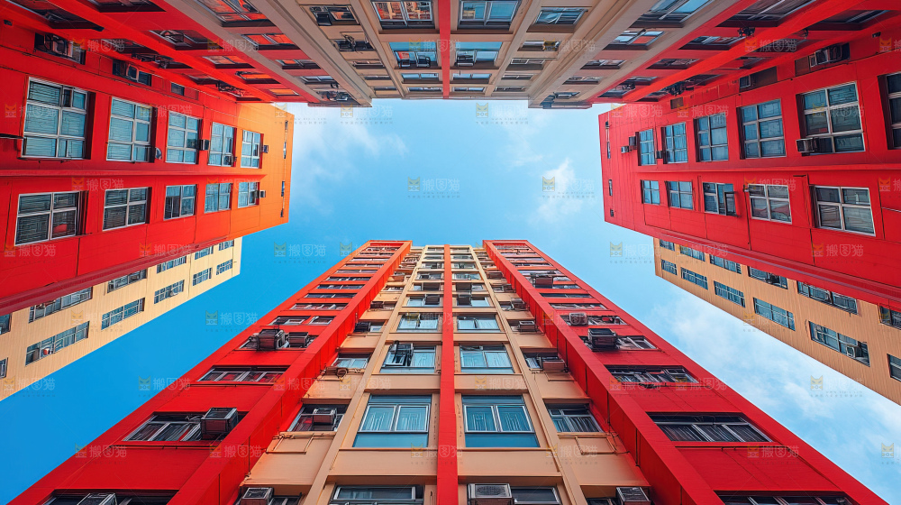 建筑都市风景房地产现代发展