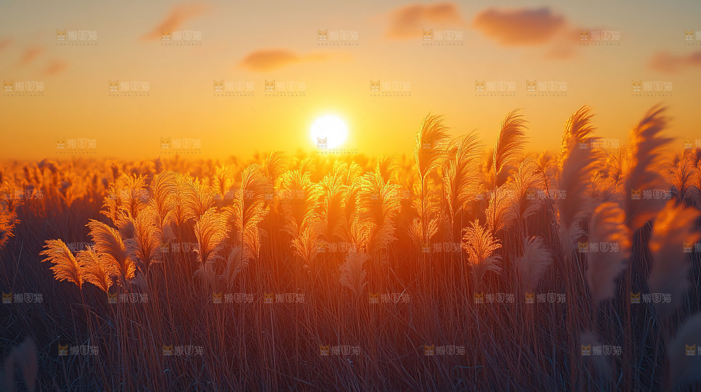 秋日落叶景观场景建筑素材