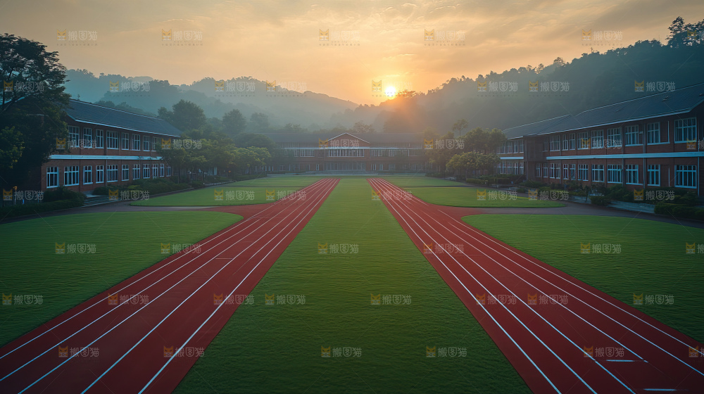 学校操场活力健康运动自由梦幻