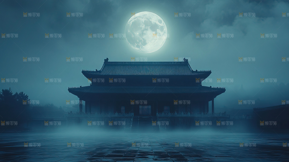 中秋赏月满月神秘传统人文