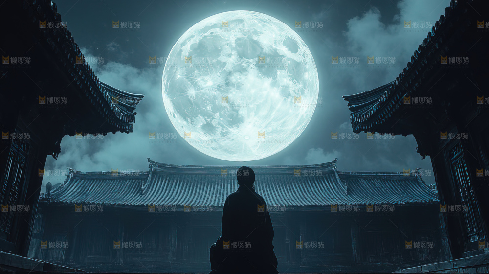 中秋赏月满月神秘传统人文