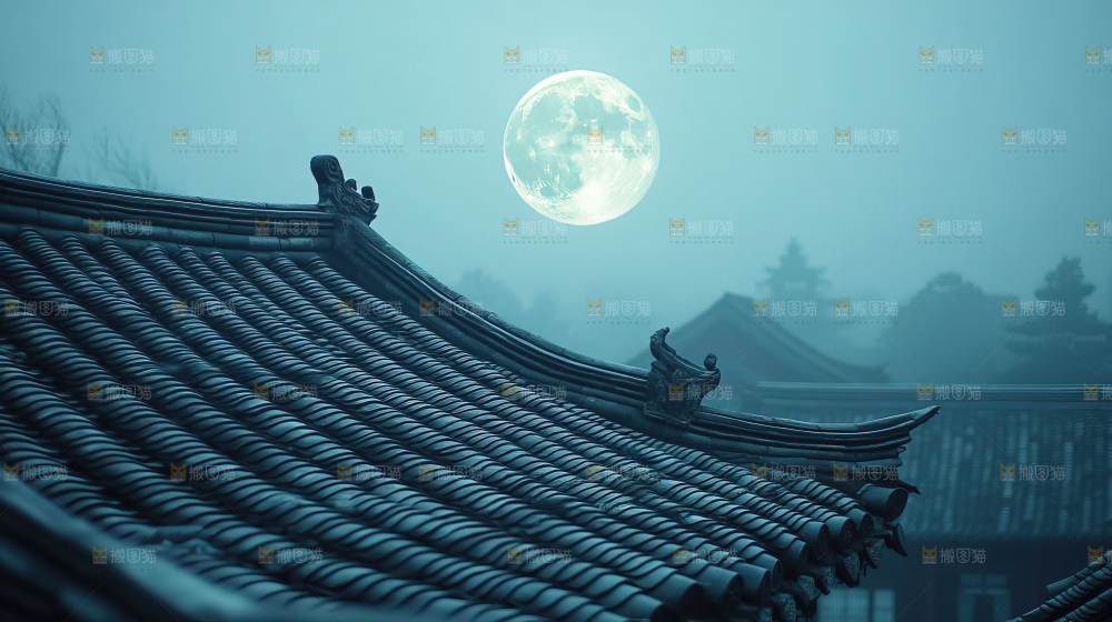 中秋赏月满月神秘传统人文