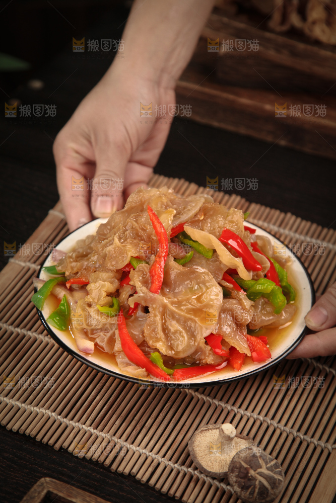 素炒羊肚耳