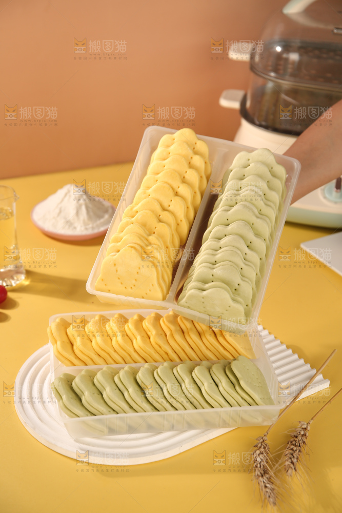 双色荷叶饼