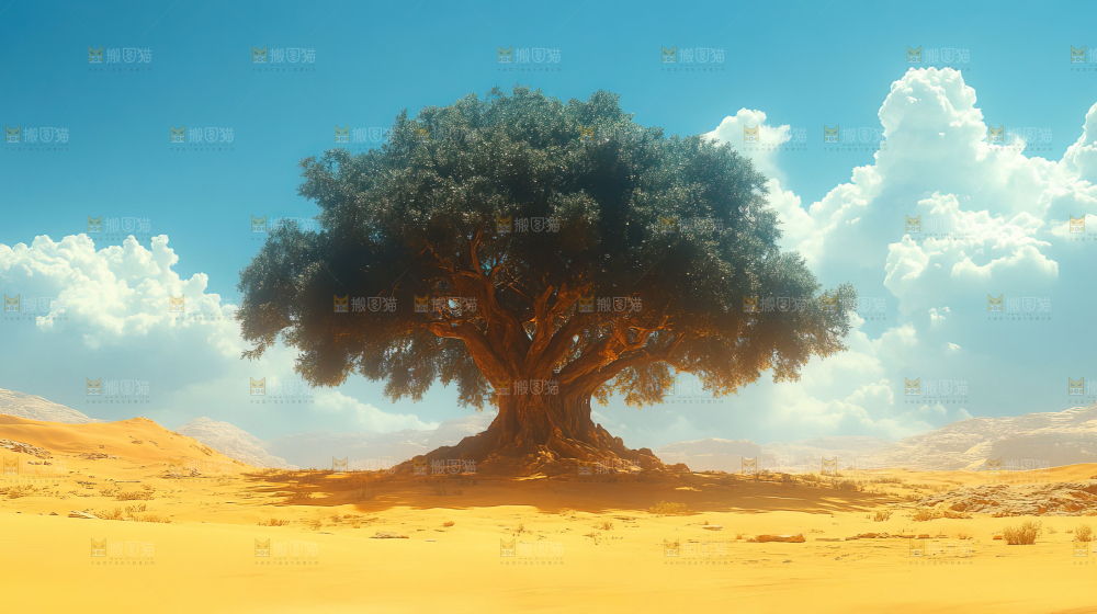 自然景观 干旱地带 沙漠绿洲
