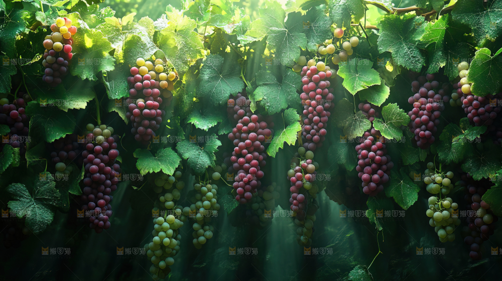 葡萄成熟 葡萄收获 葡萄酒 果农